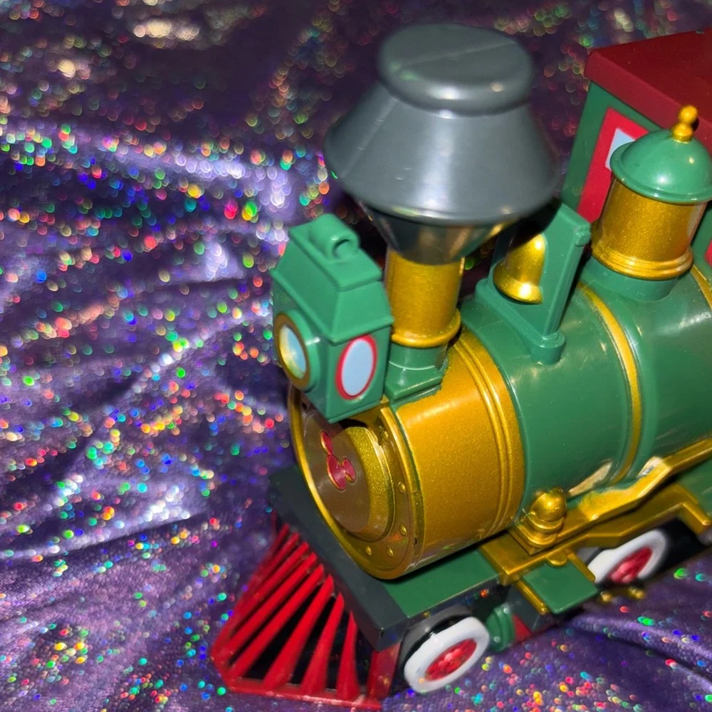 Disney Parks Stitch Railroad Pullback Toy
